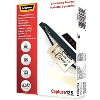 Pouches per plastificatrici Fellowes Standard Capture125 finitura lucida