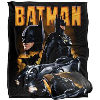 Warner Bros. Flash 2023 Ultra‑Soft Silk Blanket – 60”×50” Pure White