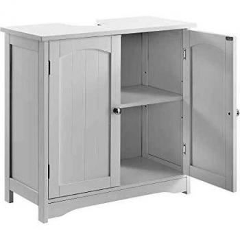 Mueble bajo lavabo 60x60x30cm en color blanco