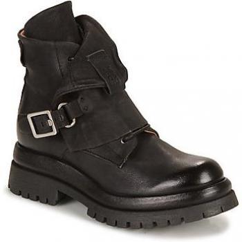 Boots A.S.98 DIBLA BUCKLE Noir cuir