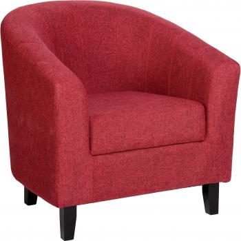 Cotton Red Seconique Chair