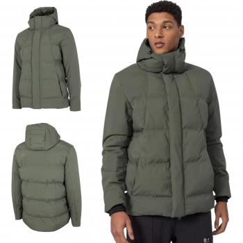 4F Giacca Puffer Uomo H4Z22 KUMP007 Verde Oliva XXL