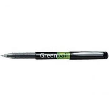 Pilot Begreen Greenball Liquid Ink Rollerball Pen Recycled 0.7mm Tip Pack of 10