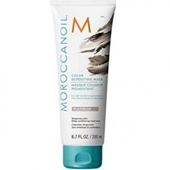 Moroccanoil Color Depositing Sanfte nährende Maske ohne permanente Farbpigmente Platinum 200 ml