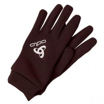 Odlo Liner de Fleece Stretch Vermelho Escuro – Luva Masculina – P