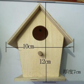 Wooden Birdhouse for Outdoor Use