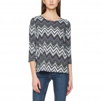 Top de Mujer ONLY Onlnova Lux Aop 3/4, Estampado Multicolor