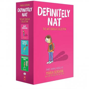 Definitely Nat : A Graphic Novel Box Set (Nat Enough #1-3), by Maria Scrivan