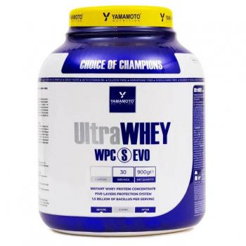 Yamamoto Nutrition Ultrawhey WPC S Evo Gusto Cioccolato 900g