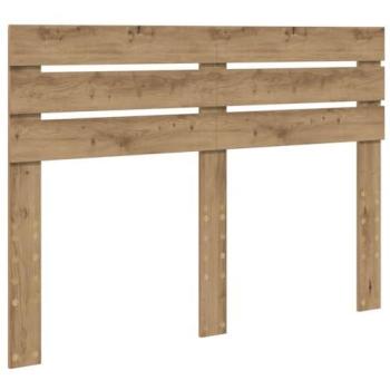 Tête de lit en chêne naturel 140 cm – construction bois d’ingénierie