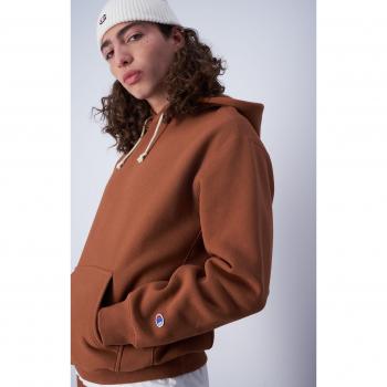 Minimalistischer Sandbraun Kapuzenpullover