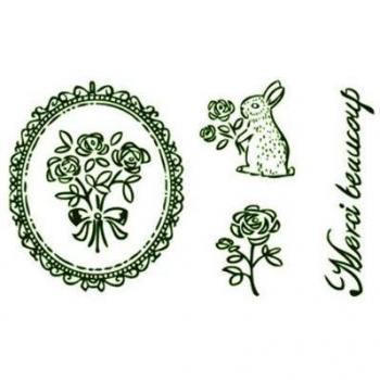 Vintage Planner Decoration Rubber Stamp