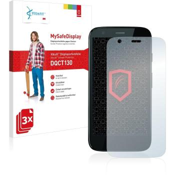 XT1034 3x Screen Guard – Vikuiti MySafeDisplay DQCT130