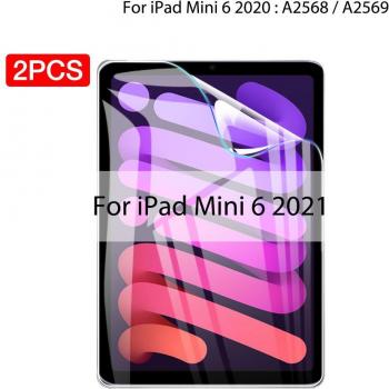 Protecteur d'écran Hydrogel 2 Uds pour iPad Air 5 2022, Mini 6, 4, 3, 2, 1 (9e Génération)