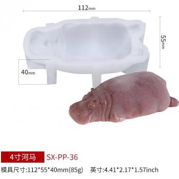 Moule à savon en résine en Silicone forme crocodile