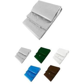 Toldo Reforzado Impermeable de Lona Multiusos con Ojales