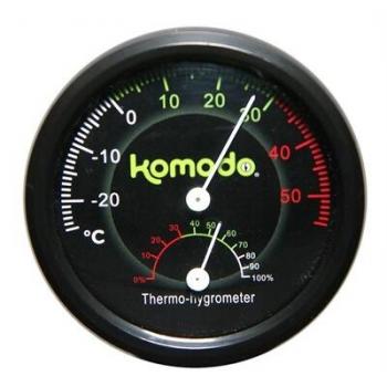 Komodo analoge hygrometer/thermometer