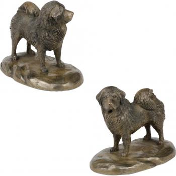 Statua di cane Tibetan Terrier
