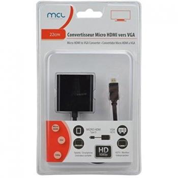 Adaptateur micro HDMI/VGA femelle