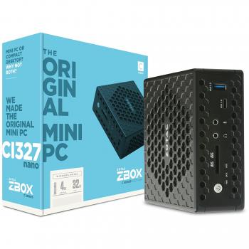 Zotac Mini PC CI327NANO – 1,8 GHz Intel N3450, integrierte HD‑Grafik, Win10