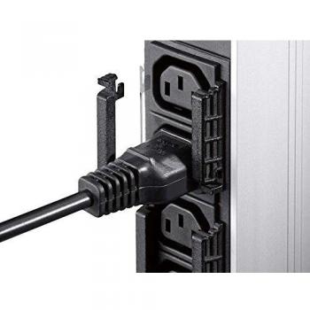 Accessori per armadio rack Pannello passacavi Nero