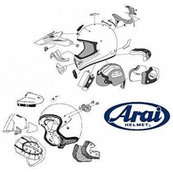 Arai VAS Hayden Helmvisier Aufsatz
