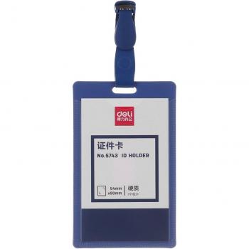 Porte-carte de travail en plastique dur (1/3/5 pièces)