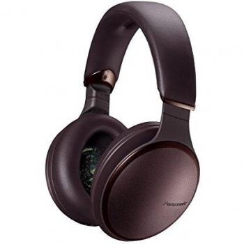 Panasonic RP-HD605NE-T Over-Ear Kopfhörer mit Noise Cancelling und Bluetooth (Sprachsteuerung, bis 20 h Akkulaufzeit) braun