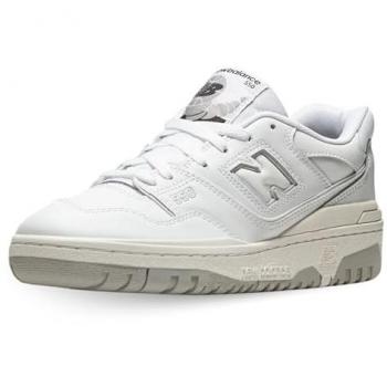 New Balance 550 Enfant Blanc lacets synthétiques