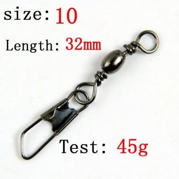 100-Piece Fishing Pin Connector with Interlock Snap