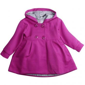 0-3 Years Girls Warm Hoodie Coat