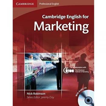 Cambridge English for Marketing Student's Book with Audio CD