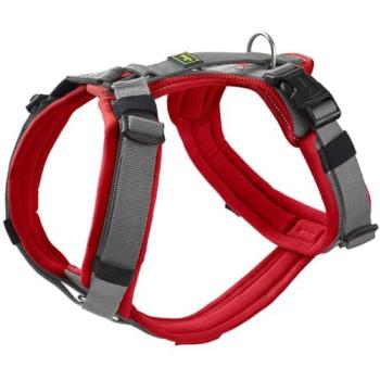 Hunter Geschirr Maldon Up rot/grau 69-105/L