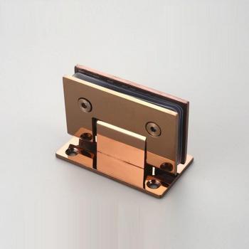 Rose Gold Bathroom Shower Door Hinge 304 Stainless Steel