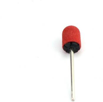 50pcs Red Pedicure Sanding Caps Milling Cutters