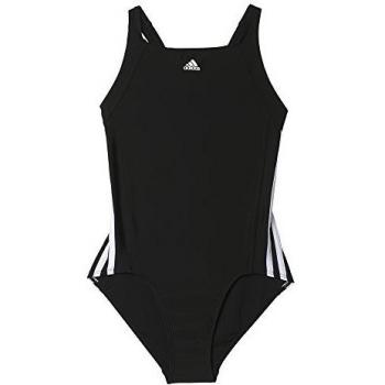 Adidas Bañador Inf Ec3S 1Pc para Niñas, Negro