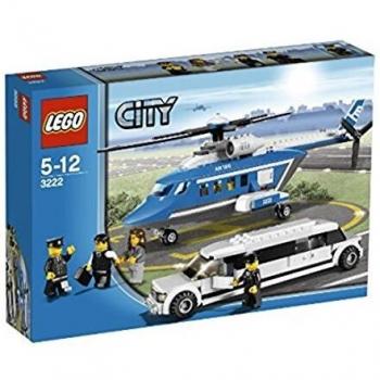 Lego City 3222 Helicopter and Limousine 99.99% + instructions