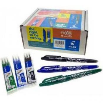 Pilot Frixion Rewritable Ballpoints, Classpack 72‑Pack