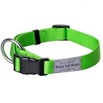 Collar para Perro Wouapy Basic Verde 12 mm, 20/30 cm