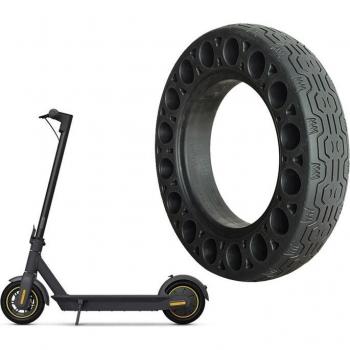 10 Inch Solid Rubber Honeycomb Tires for Ninebot Max G30 Electric Scooter (Set of 2)