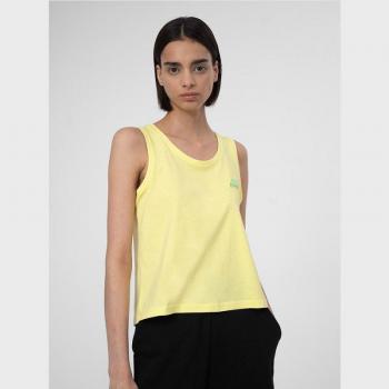 Tshirt Uomini 4F Giallo Jasny Żółty S