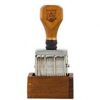 Vintage Timber Date Press – DIY Stationery Stamp