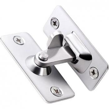 Sliding Door Hook Lock Kit in Stainless Steel