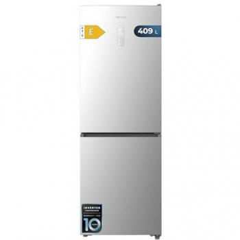 Frigorífico Bolero CoolMarket 409L Inox, Max Inside con VIP Tech, Compresor Inverter Plus, Bajo Consumo