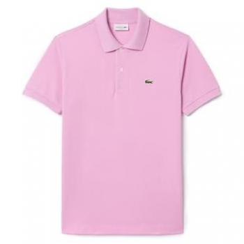 Pink Lacoste Polo for Men
