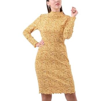 Enorsia Daisy Petal Mini Dress – Yellow (Size 8)