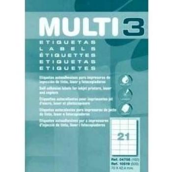 ETIQUETA MULTI3 4705 70,0x42,4 100H