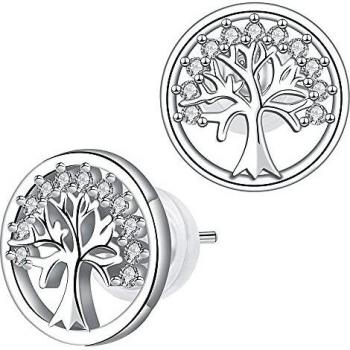 J.MUEN: Elegancia Natural Pendientes con Circonita