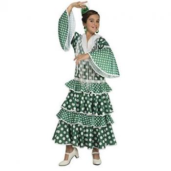 Kinder Verkleidung: Giralda – Flamenco Tänzerin (Grün)