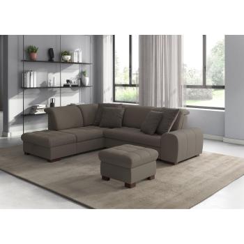 Luxor L-Form Sofa mit verstellbarem Kopfteil